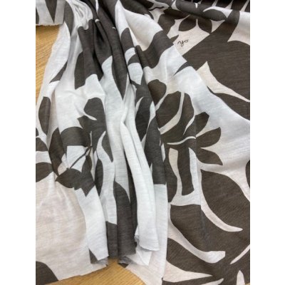 画像5: 生地：南国プリントニット（白／こげ茶）