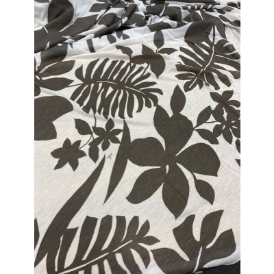 画像7: 生地：南国プリントニット（白／こげ茶）