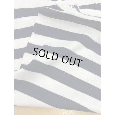 画像3: 生地：ボーダー柄ニット（白／黒）