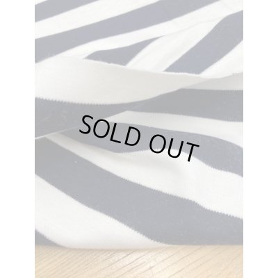 画像4: 生地：ボーダー柄ニット（白／黒）