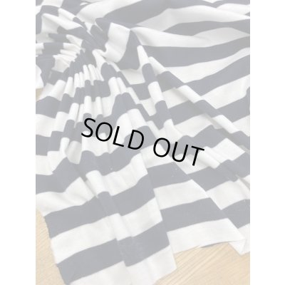 画像5: 生地：ボーダー柄ニット（白／黒）