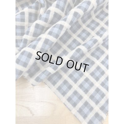 画像5: 生地：チェック柄ウール（グレー／ベージュ）