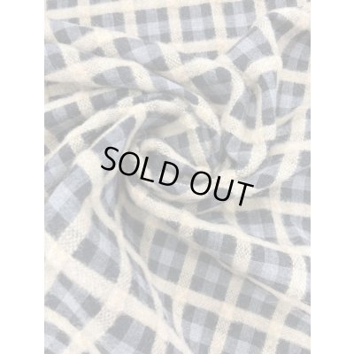 画像6: 生地：チェック柄ウール（グレー／ベージュ）