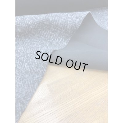 画像4: 生地:ウールツイードボンディング加工(黒)