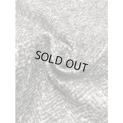 画像6: 生地:ウールツイードボンディング加工(黒)