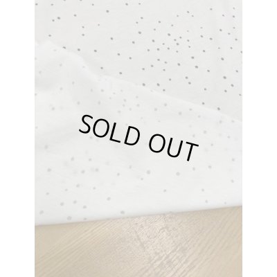 画像3: 生地：ランダム水玉柄綿天竺ニット（白／黒）