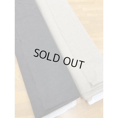 画像8: 生地：ウール混ポリストレッチ（杢黒）