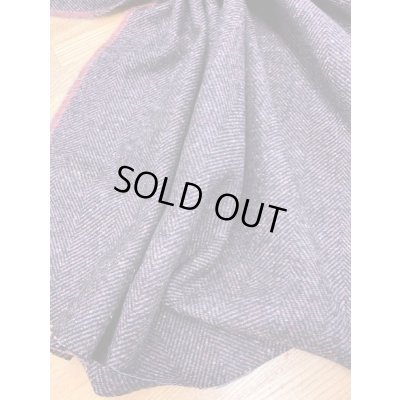 画像5: 生地：ヘリンボーンウール（エンジ紺）