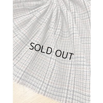 画像5: 生地: チェックウール(ベージュ系)