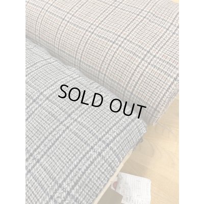 画像7: 生地: チェックウール(ベージュ系)