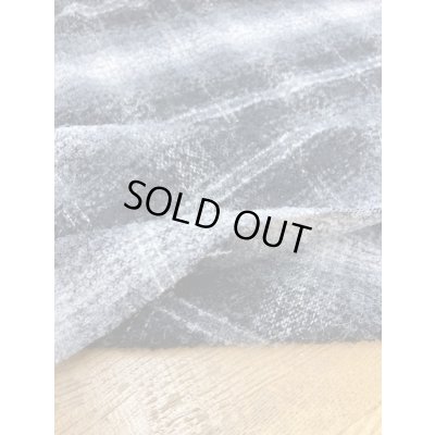 画像5: 生地： オンブレチェックウール（黒）