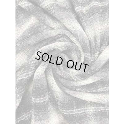 画像7: 生地： オンブレチェックウール（黒）