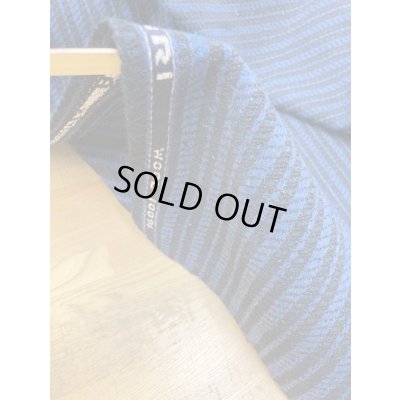 画像5: 生地：ウール100％厚手ストライプ織（紺）