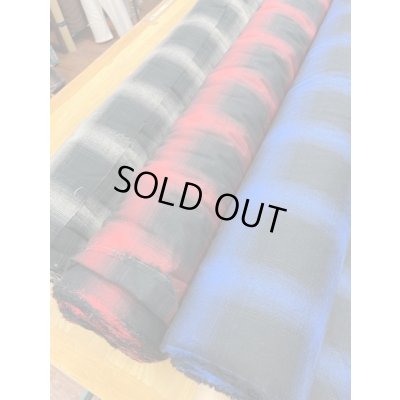 画像8: 生地：片面起毛オンブレチェック柄綿100％（白／黒）