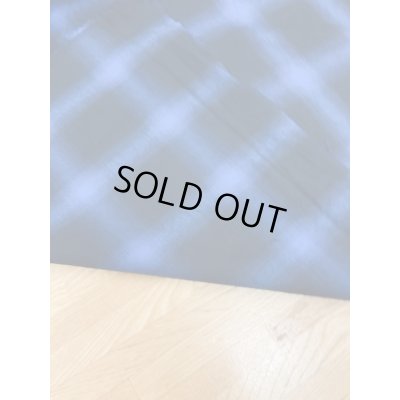 画像3: 生地：片面起毛オンブレチェック柄綿100％（青／黒）