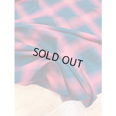 画像6: 生地：片面起毛オンブレチェック柄綿100％（赤／黒）