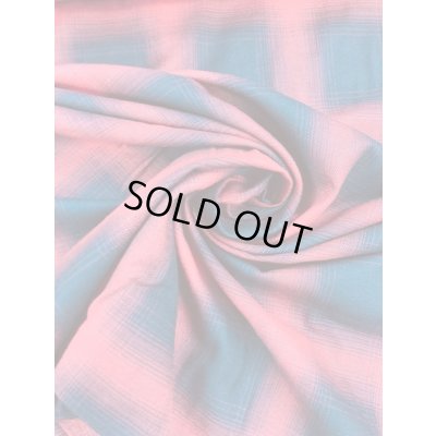 画像7: 生地：片面起毛オンブレチェック柄綿100％（赤／黒）