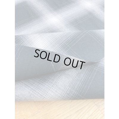 画像4: 生地：片面起毛オンブレチェック柄綿100％（白／黒）