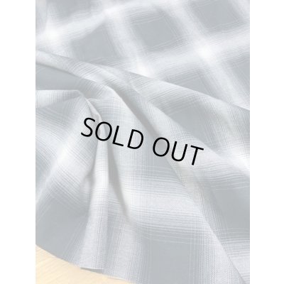 画像5: 生地：片面起毛オンブレチェック柄綿100％（白／黒）