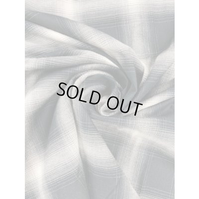 画像6: 生地：片面起毛オンブレチェック柄綿100％（白／黒）