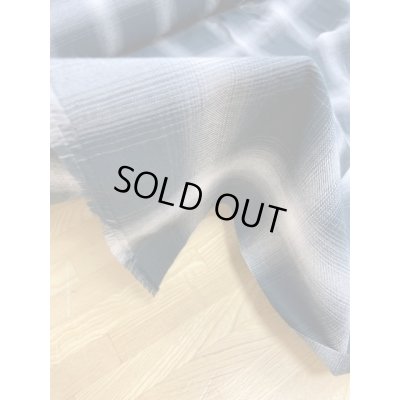 画像7: 生地：片面起毛オンブレチェック柄綿100％（白／黒）