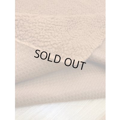 画像5: 生地：もこもこ片面プードルボア（キャメル）