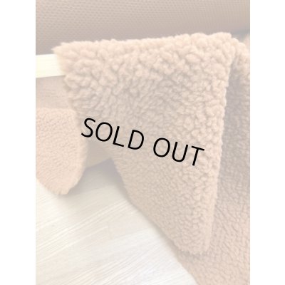 画像7: 生地：もこもこ片面プードルボア（キャメル）