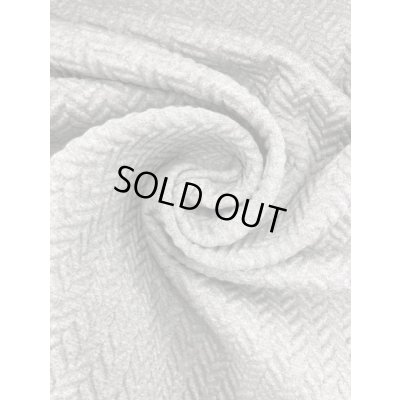 画像7: 生地：綿ポリ立体ジャガード（グレー）