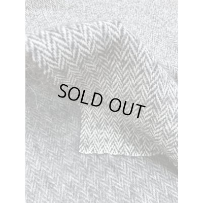 画像5: 生地：アンゴラモヘア混綿ウールツイード（グレー）