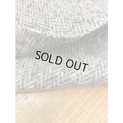 画像4: 生地：アンゴラモヘア混綿ウールツイード（ライトグレー）