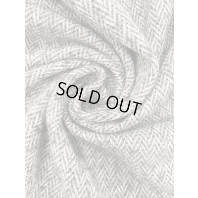 画像7: 生地：アンゴラモヘア混綿ウールツイード（ライトグレー）