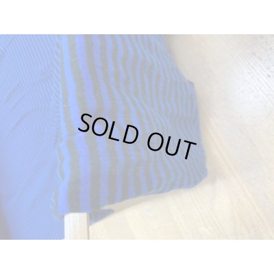 画像3: 生地：綿薄手ボーダーニット（青／黒）