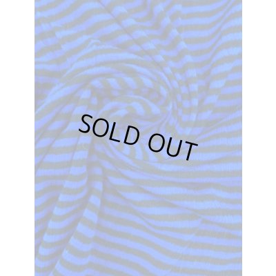 画像5: 生地：綿薄手ボーダーニット（青／黒）