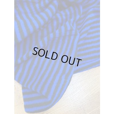 画像6: 生地：綿薄手ボーダーニット（青／黒）