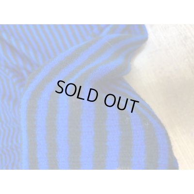 画像7: 生地：綿薄手ボーダーニット（青／黒）