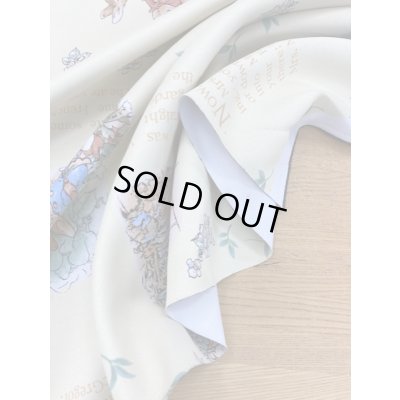 画像4: 生地：ピーターラビット柄防炎コーティングポリ（黄色）