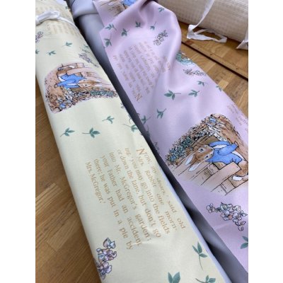 画像8: 生地：ピーターラビット柄防炎コーティングポリ（ピンク）