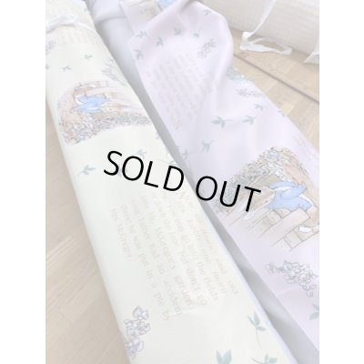 画像7: 生地：ピーターラビット柄防炎コーティングポリ（黄色）