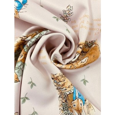 画像7: 生地：ピーターラビット柄防炎コーティングポリ（ピンク）