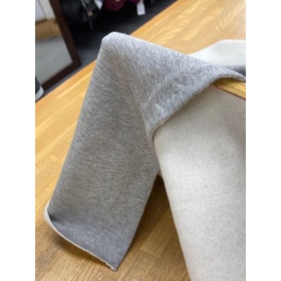 画像5: 生地:霜降り裏起毛裏毛(グレー)