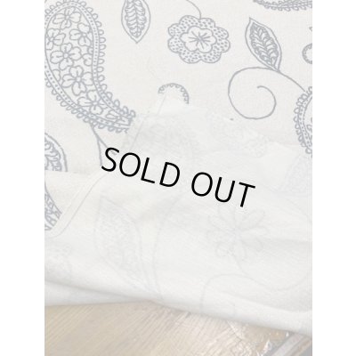 画像4: 生地：ペイズリー柄クロス（生成／紺）