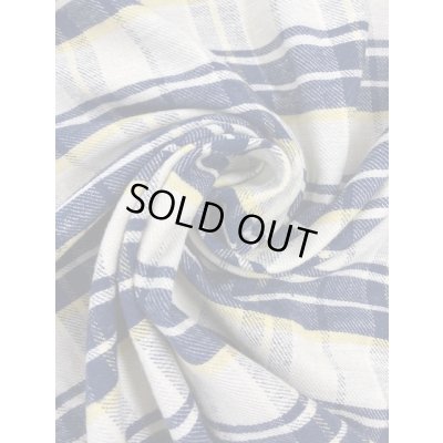 画像7: 生地：チェック柄コットン（生成／紺／黄）