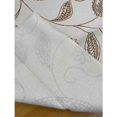 画像3: 生地：ペイズリー柄クロス（生成／茶）