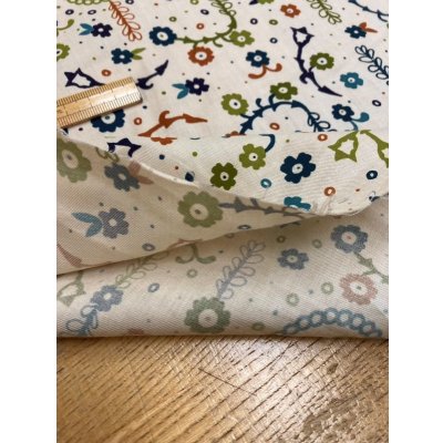 画像4: 生地：リヨセル綿フラワープリント（クリーム）