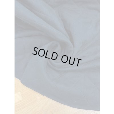 画像4: 生地：裏毛天竺張り合わせキルティングニット（黒）