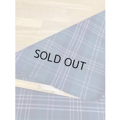 画像3: 生地：チェック柄ポリウール（緑／紺）