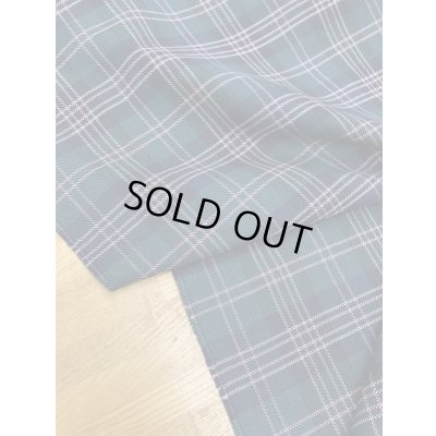 画像7: 生地：チェック柄ポリウール（緑／紺）