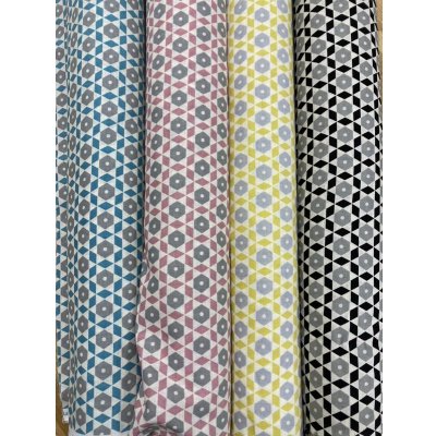 画像9: 生地：北欧風コットンリネン（水色／グレー）