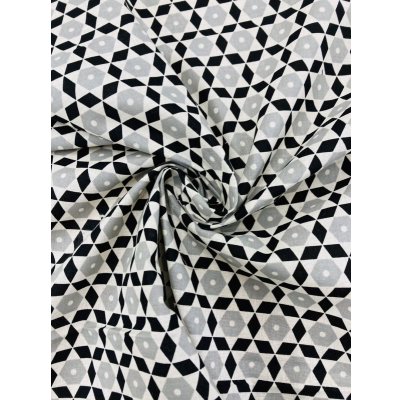 画像8: 生地：北欧風コットンリネン（黒／グレー）