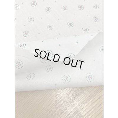 画像4: 生地：コットンプリント（白地・緑）